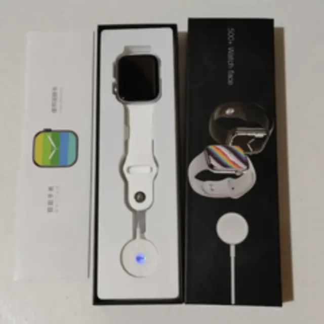 Smartwatch W28 Pro Série 8 Watch 8 Bluetooth 45mm Original Com Chamada e NFC - Foto 3