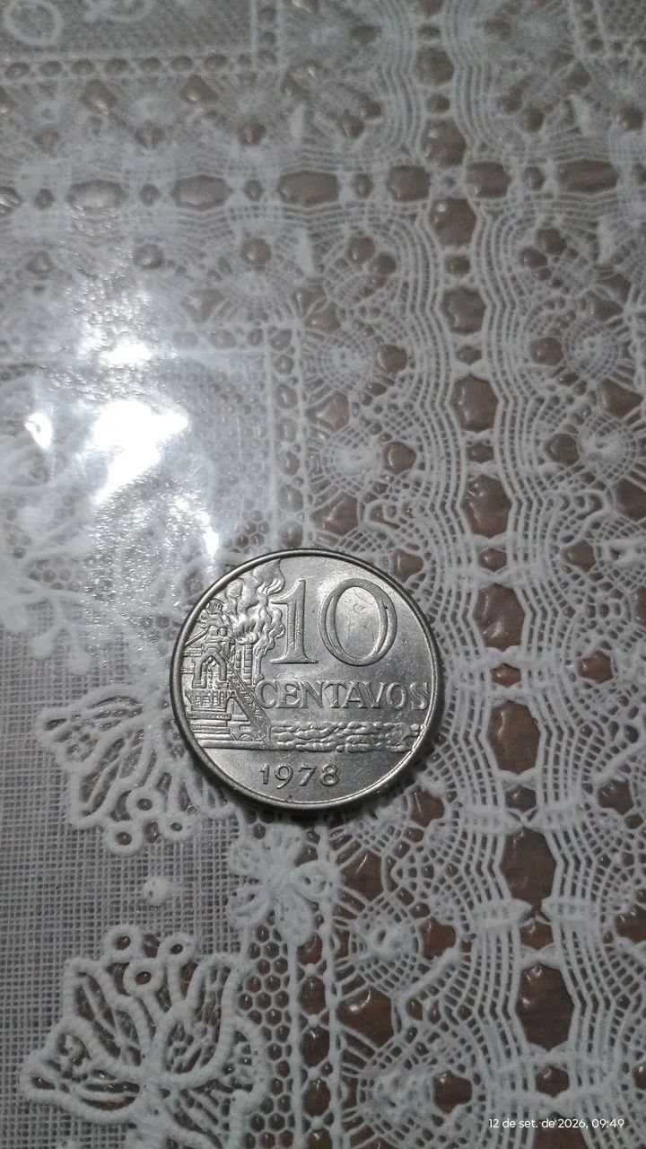 Moeda 10 centavos 1978
