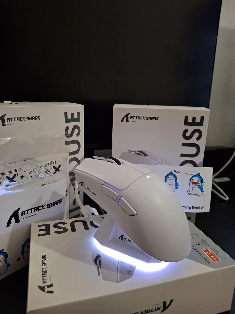 MOUSE ATTACK SHARK X11 - PAW 3311  - Foto 5