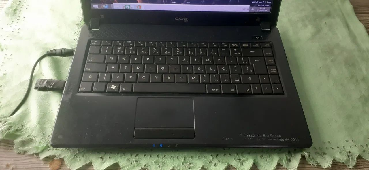 Notebook cce wn já formatado, faço entrega . - Foto 4