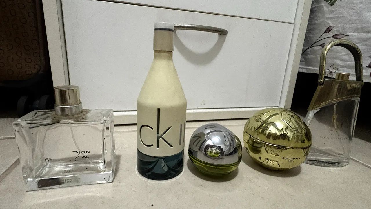 Frascos/vidros perfumes vazios - R$ 5 cada
