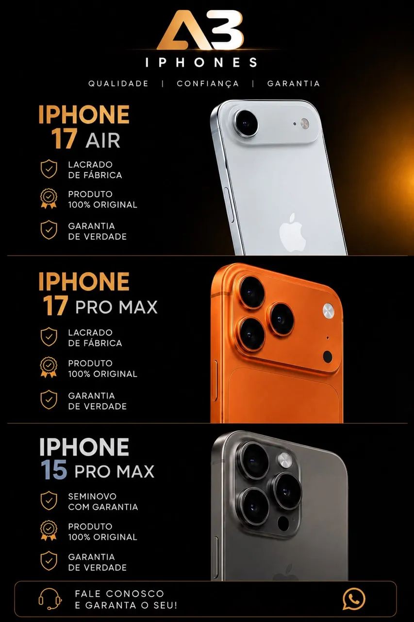 ATENÇÃO COMPRE SEU IPHONE NA PROMOÇÃO 