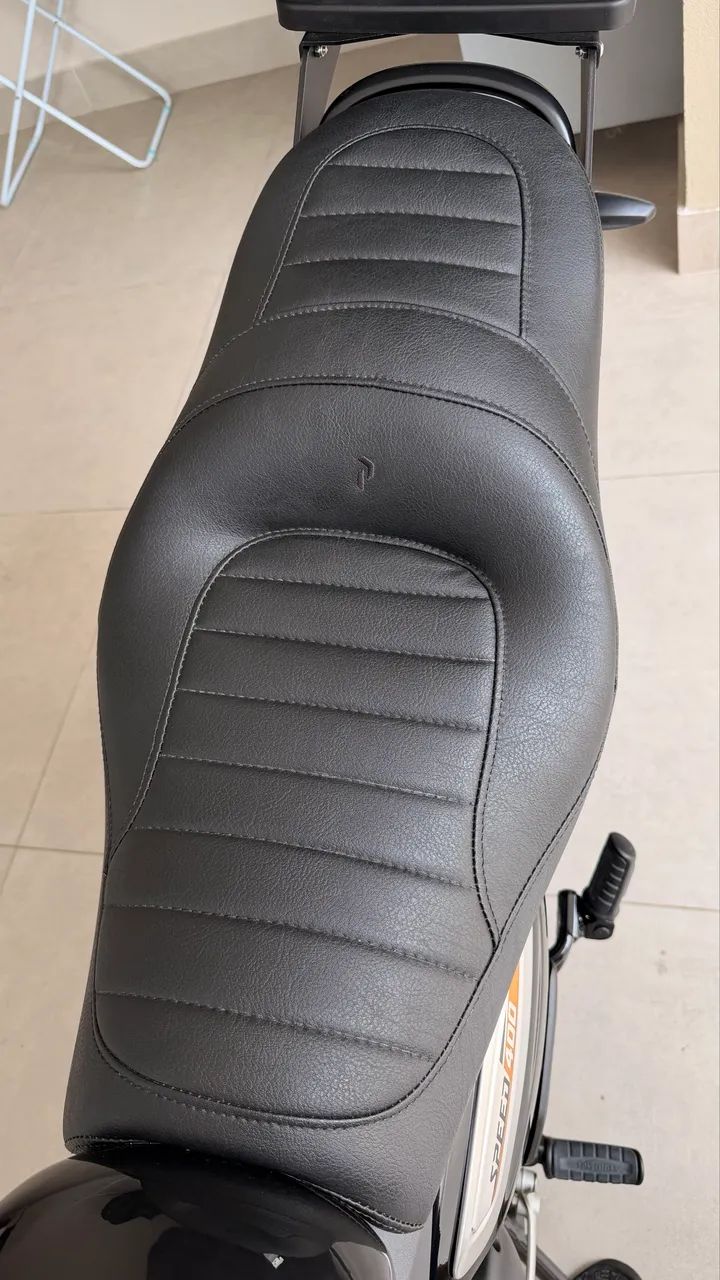 Banco Confort Pedrinho bancos com gel p/ Speed 400 ou Scrambler 400 - Foto 3