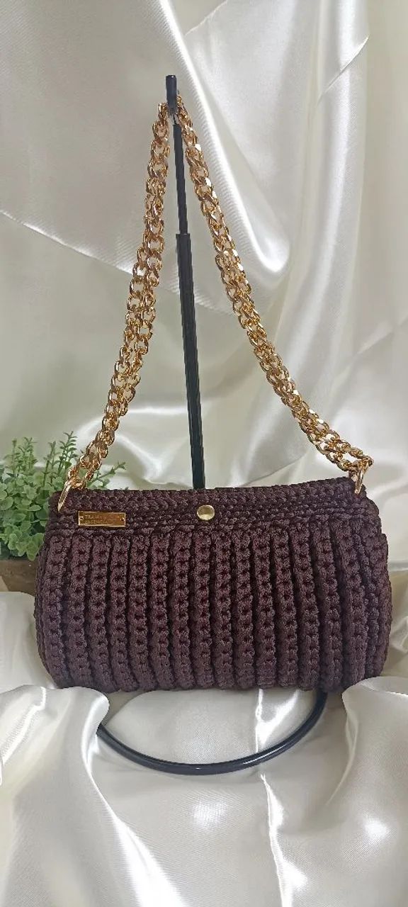 Bolsa Crochê Safira  - Foto 2