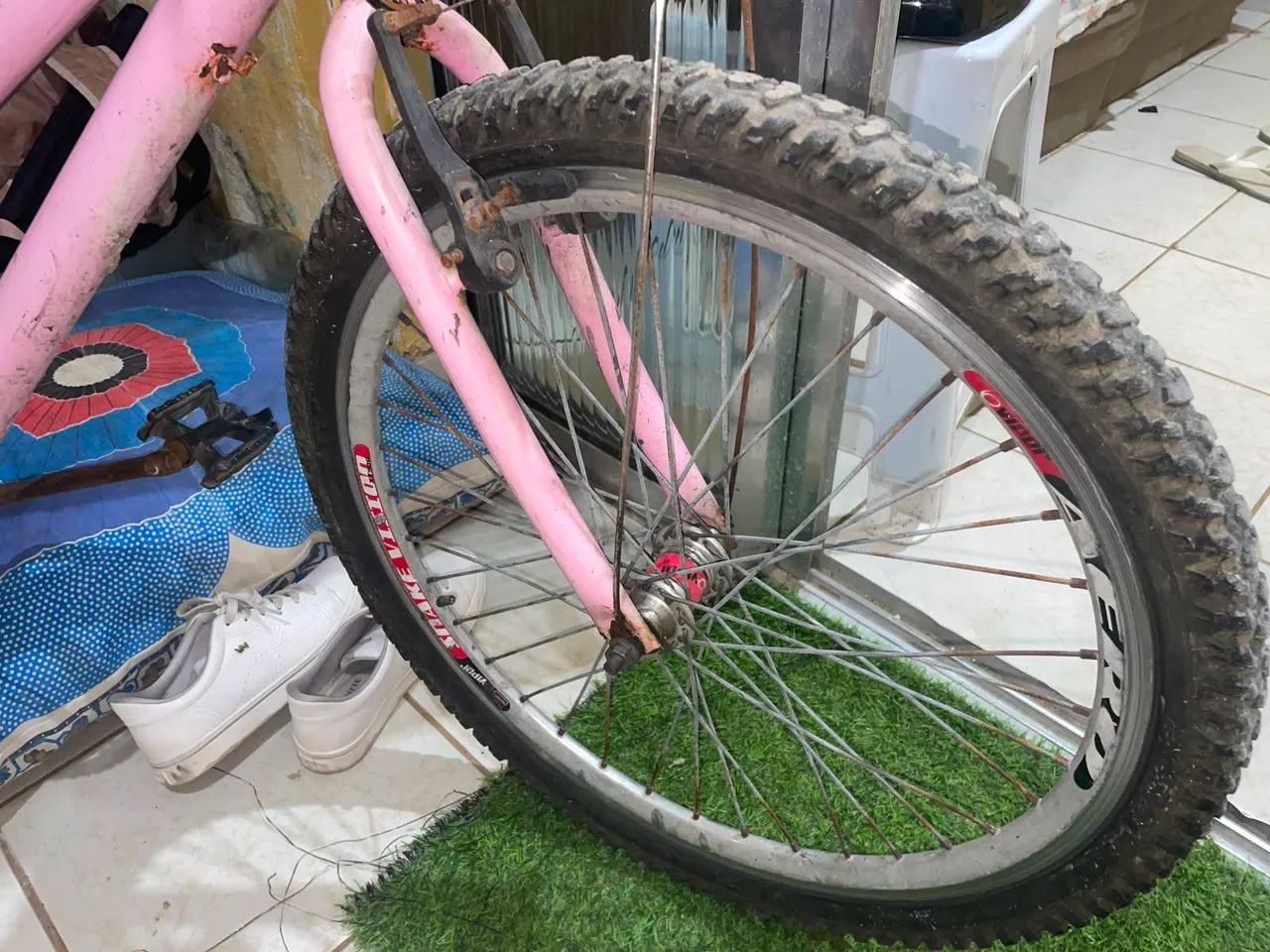 Bicicleta aro 24 toda boa  - Foto 3