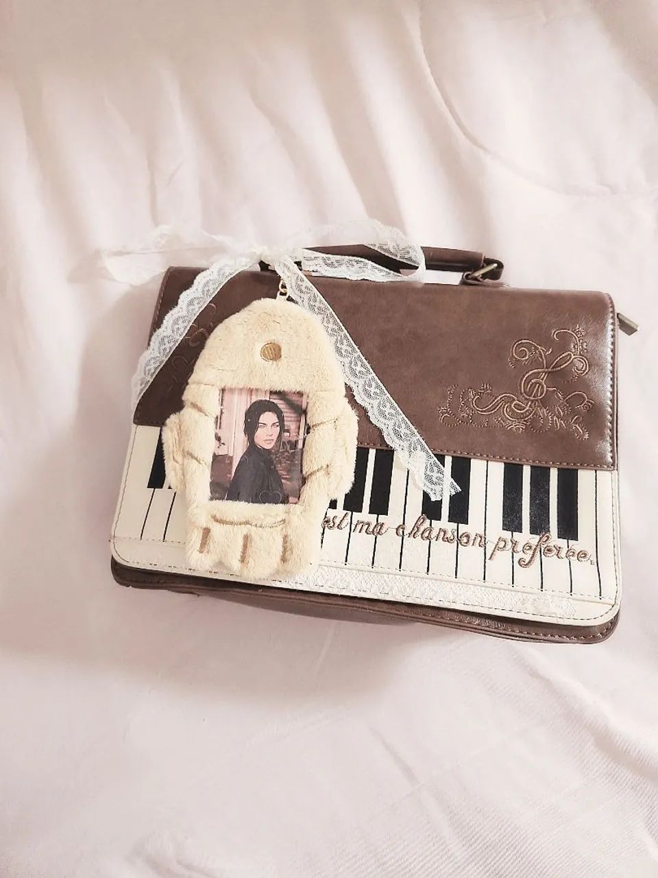 Bolsa Piano Marrom - Foto 3