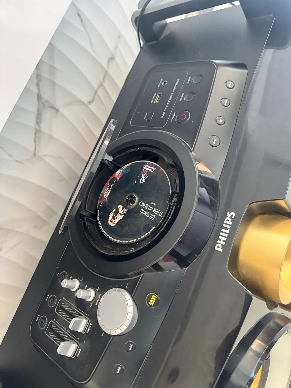 Som Mini System Philips Party Machine (modelo FWP2000X/78) - Foto 4