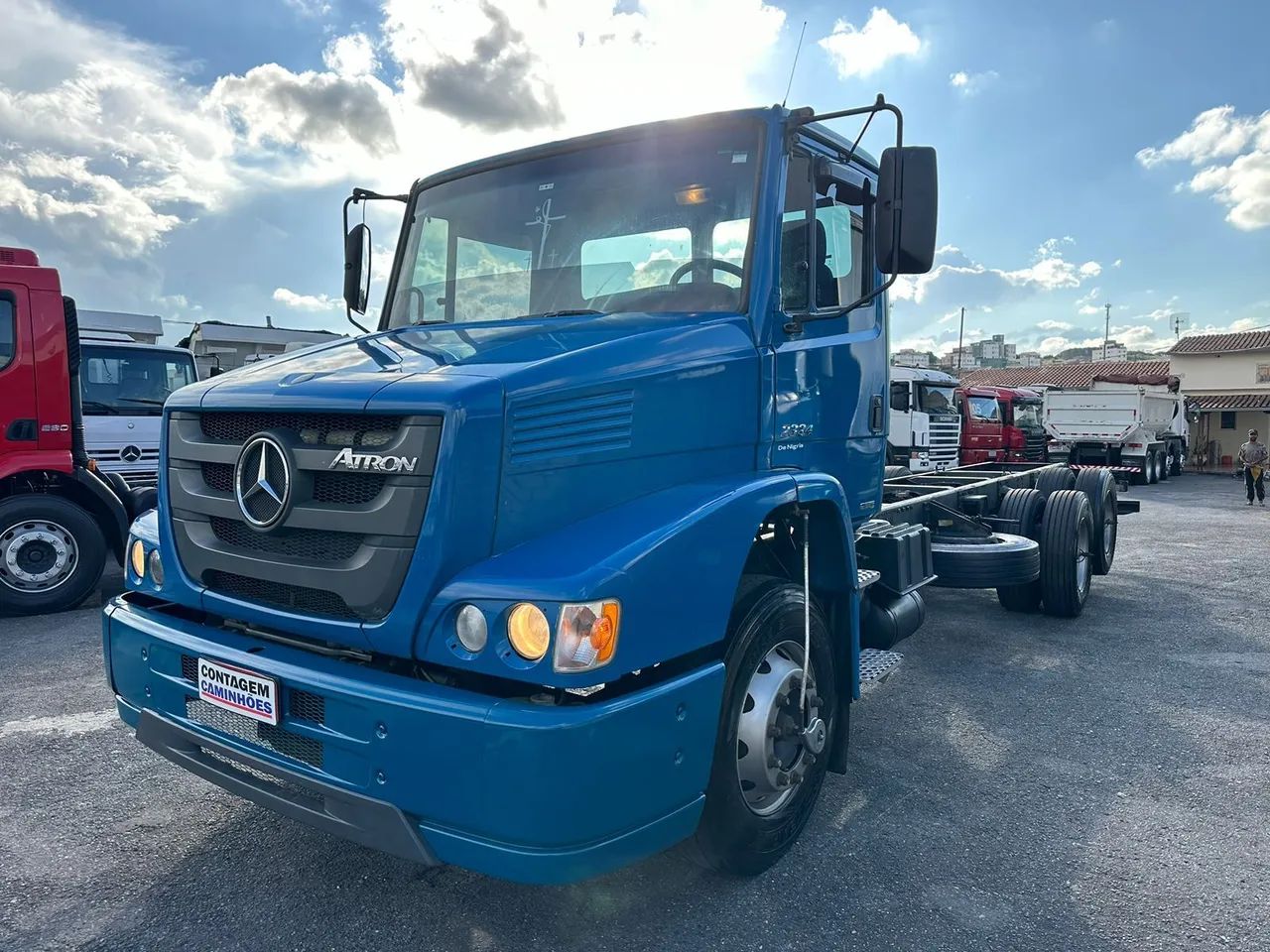 MB 2324 ATRON  NO CHASSIS      REPASSE 
