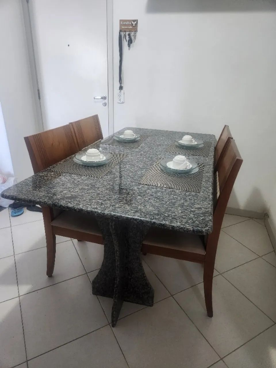 Mesa granito quadrada grande  - Foto 4