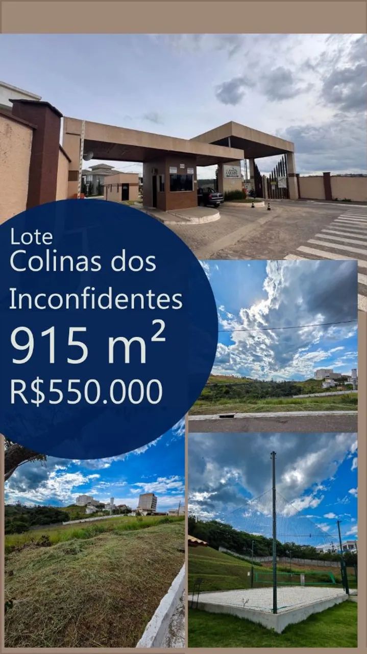 Lote Colinas dos Inconfidentes 915m²