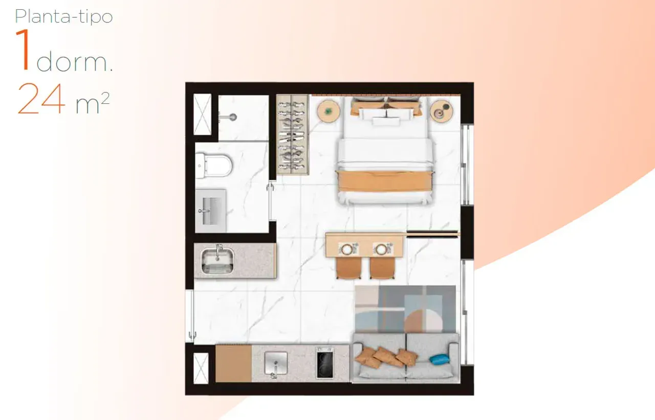 PLANTA 24m²