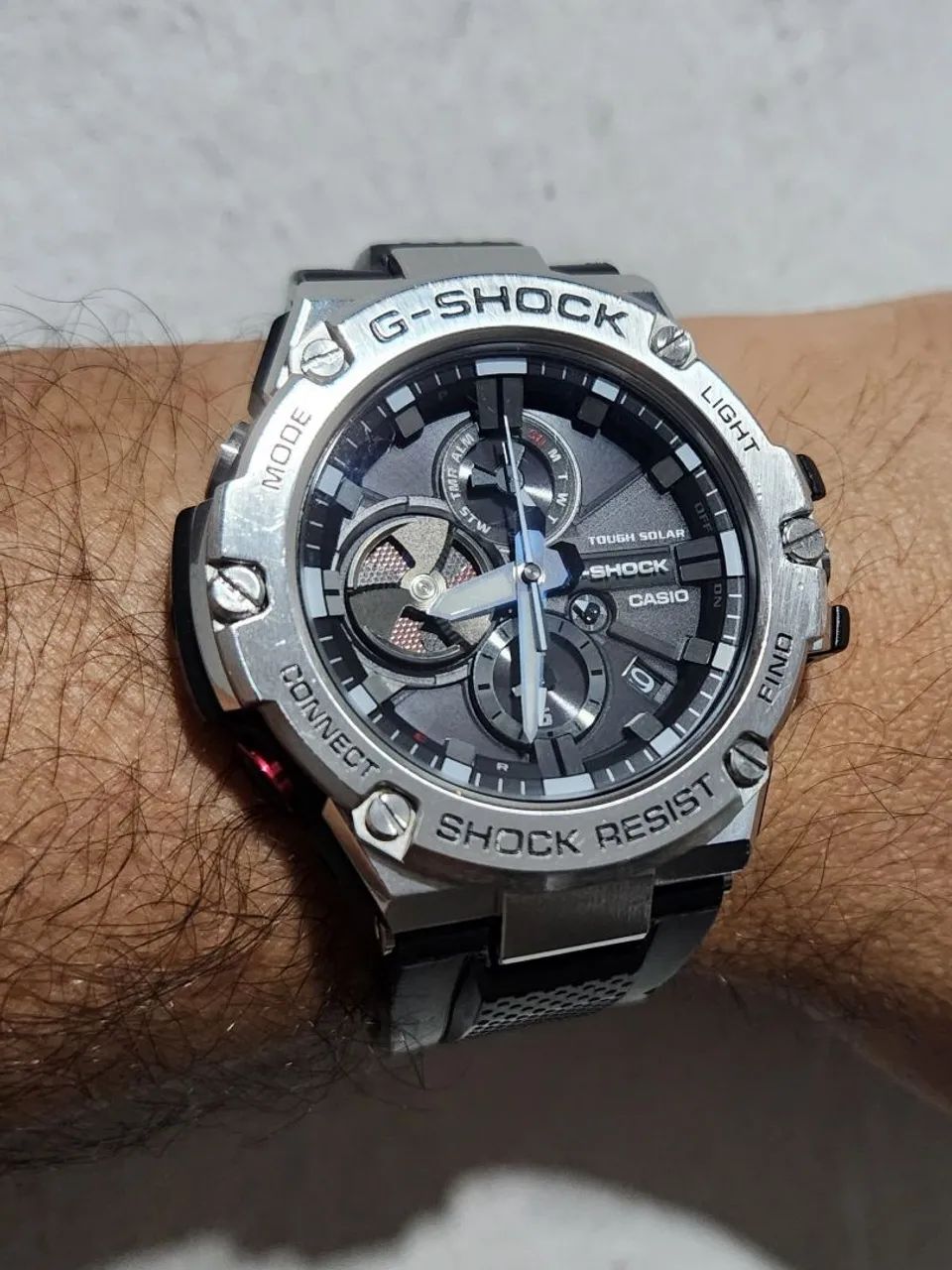 Relógio casio g-shock gst-b100 solar - Foto 5