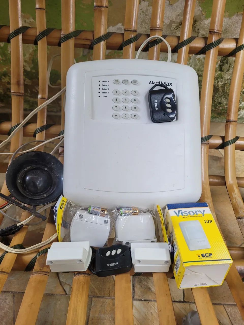 Central de alarme residencial 
