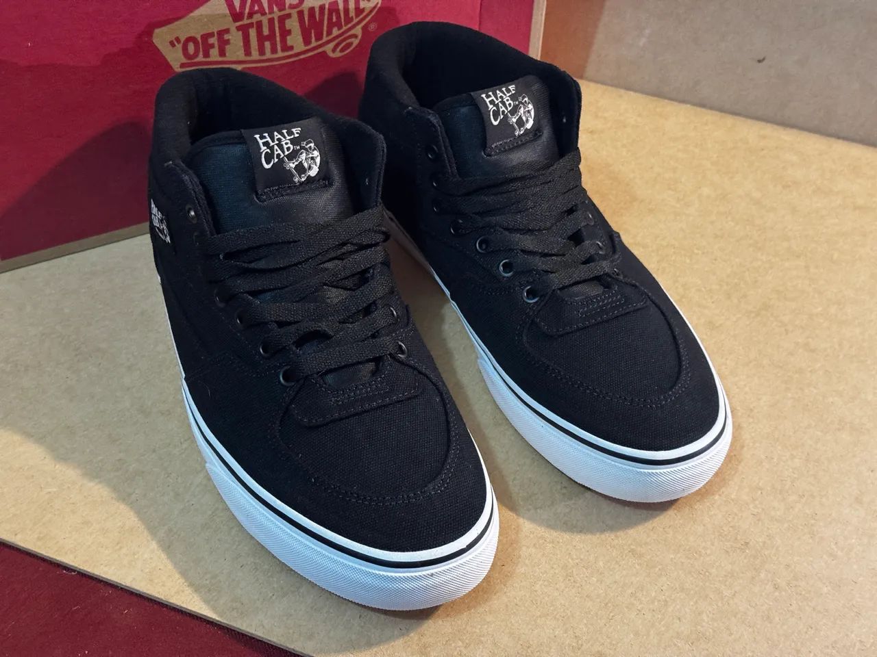 Tênis Skate Half Cab Black White - Foto 3