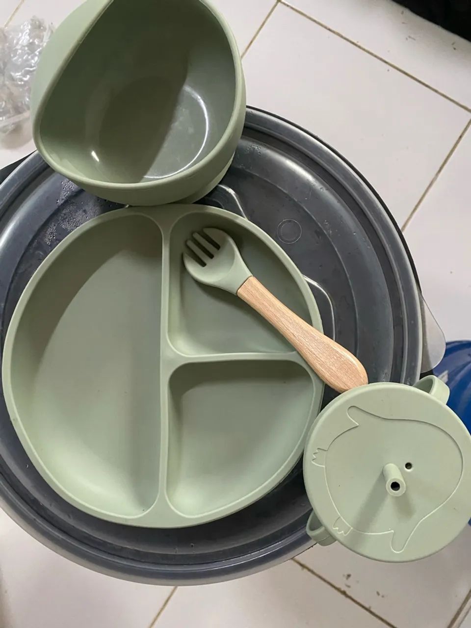 Pratos do bebê  - Foto 2