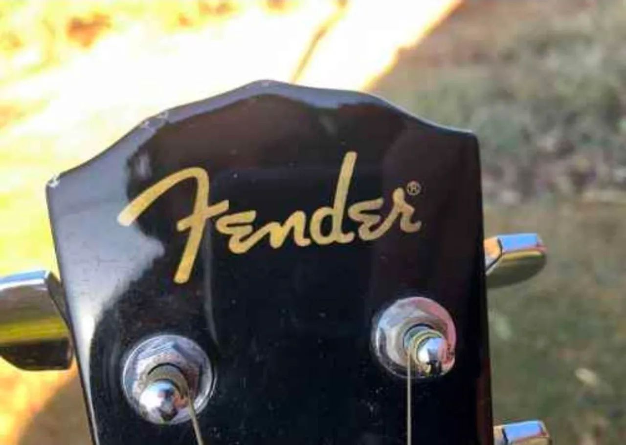 Violão Fender CD 60CE Black - Foto 3