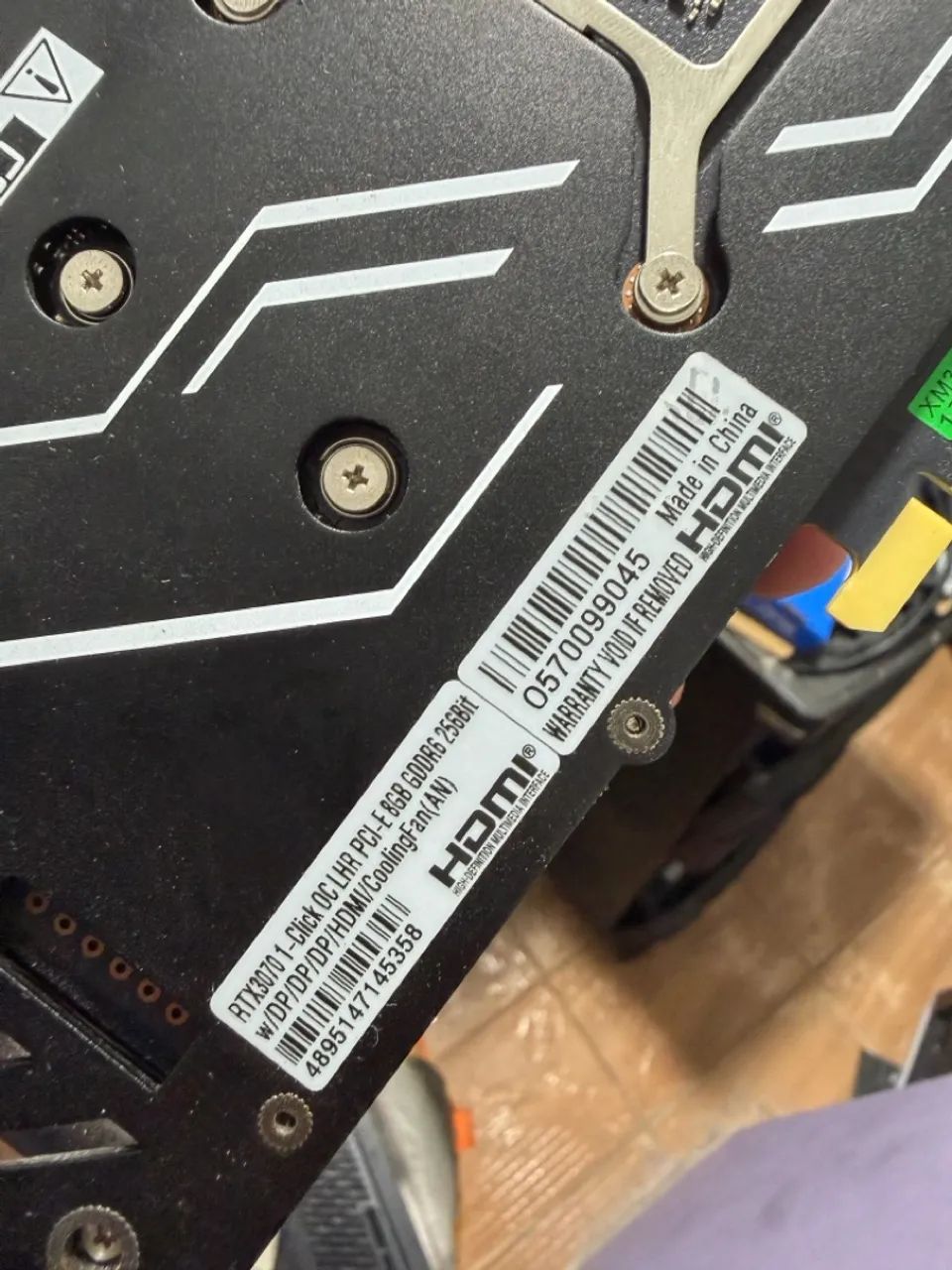 RTX 3070 nova aceito troca  - Foto 3