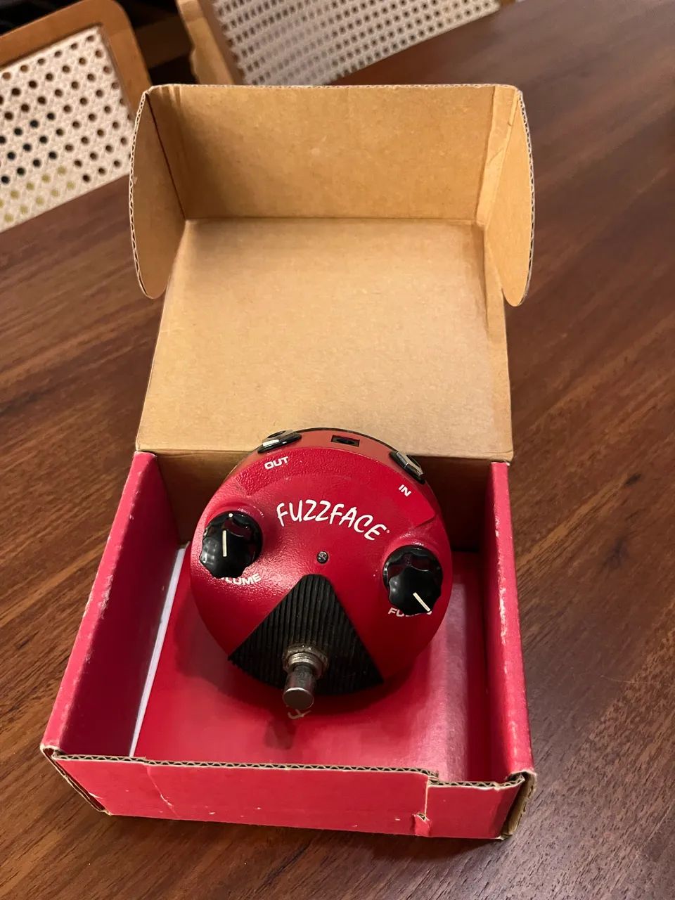Pedal fuzz face mini germânio 
