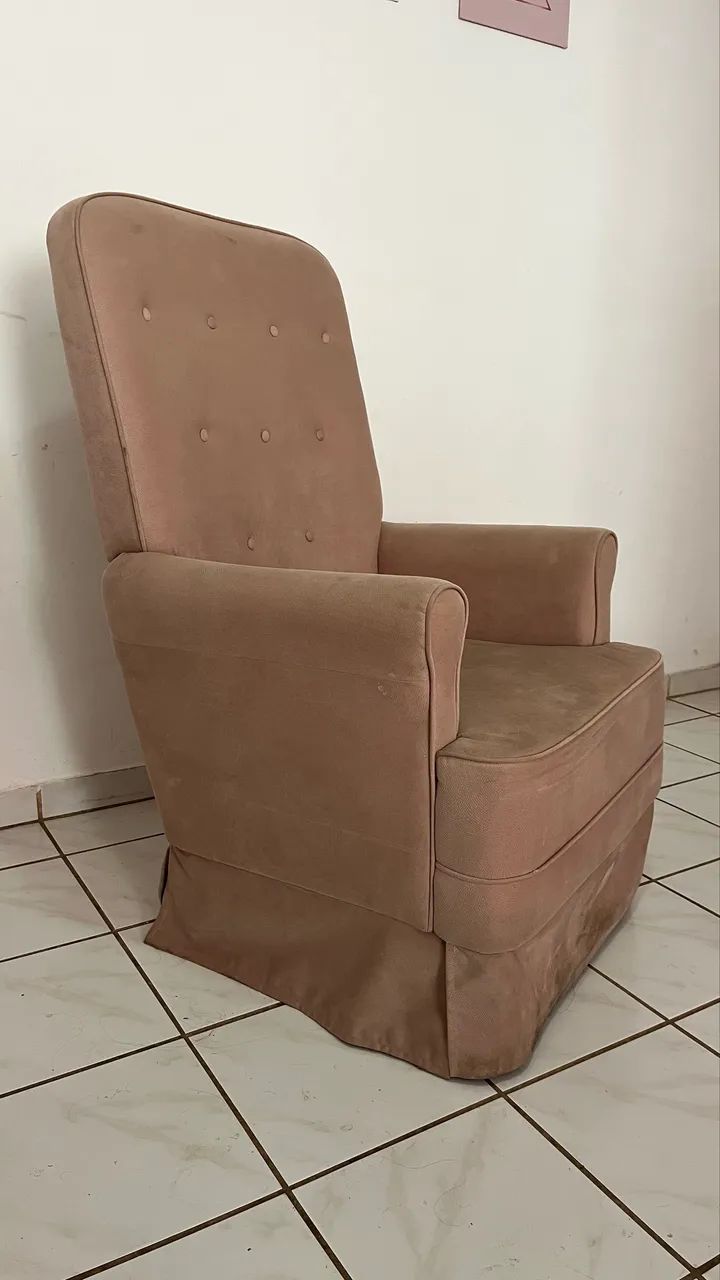 Poltrona Balanço + Puff - Foto 3