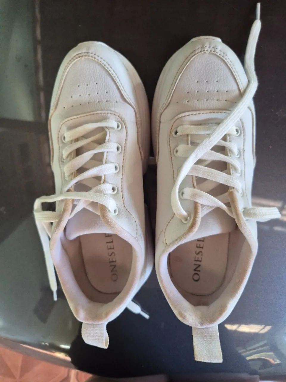 Tenis branco 36 - Foto 5