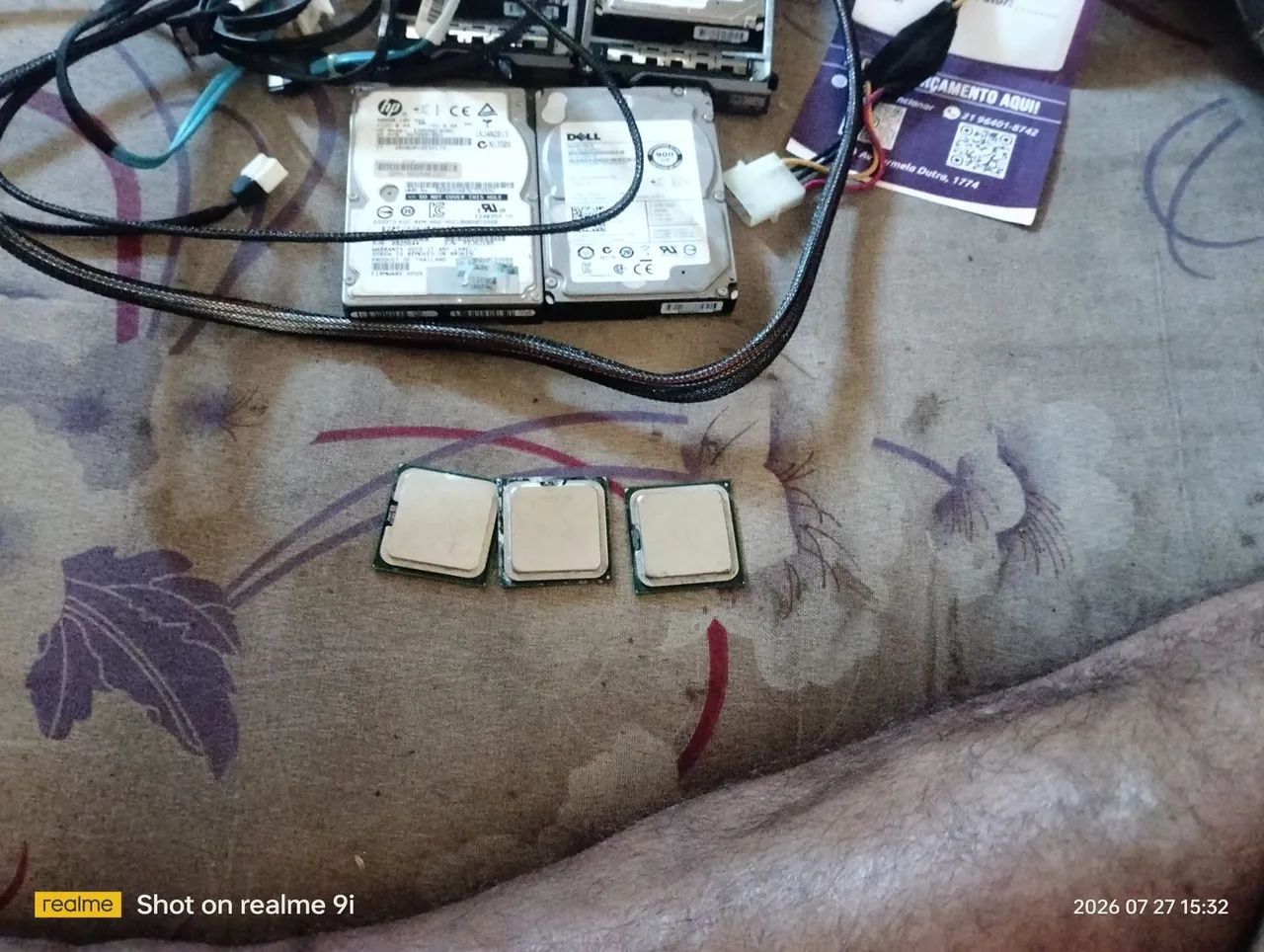 HDs processadores e memórias para servidor Dell e Hp  - Foto 3
