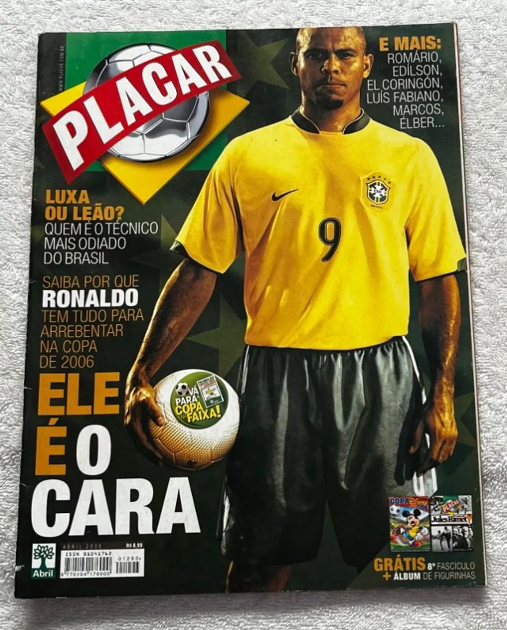 Revista Placar Edição 1293 - Abril de 2006