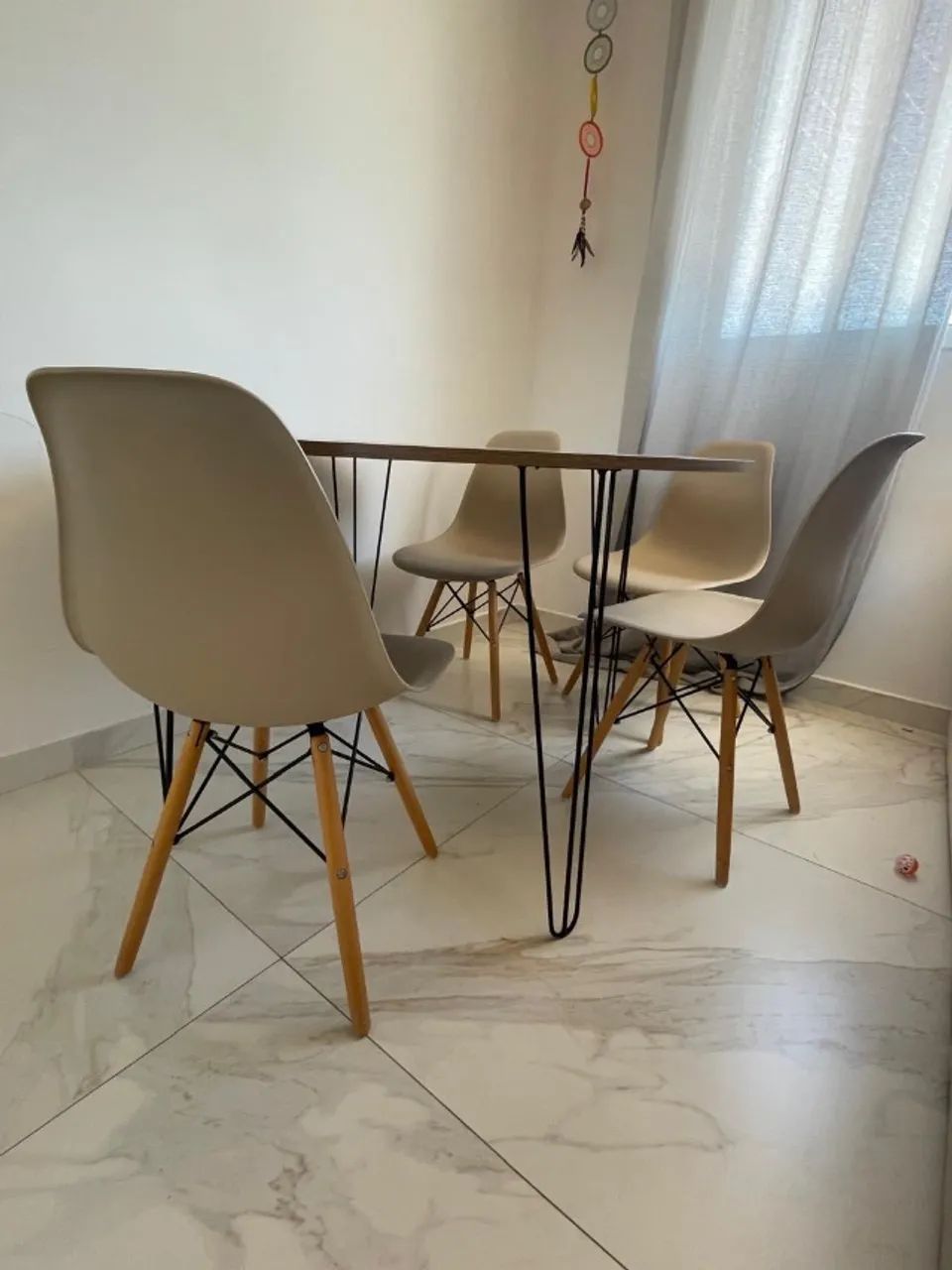 Mesa de jantar redonda SOMENTE A MESA 