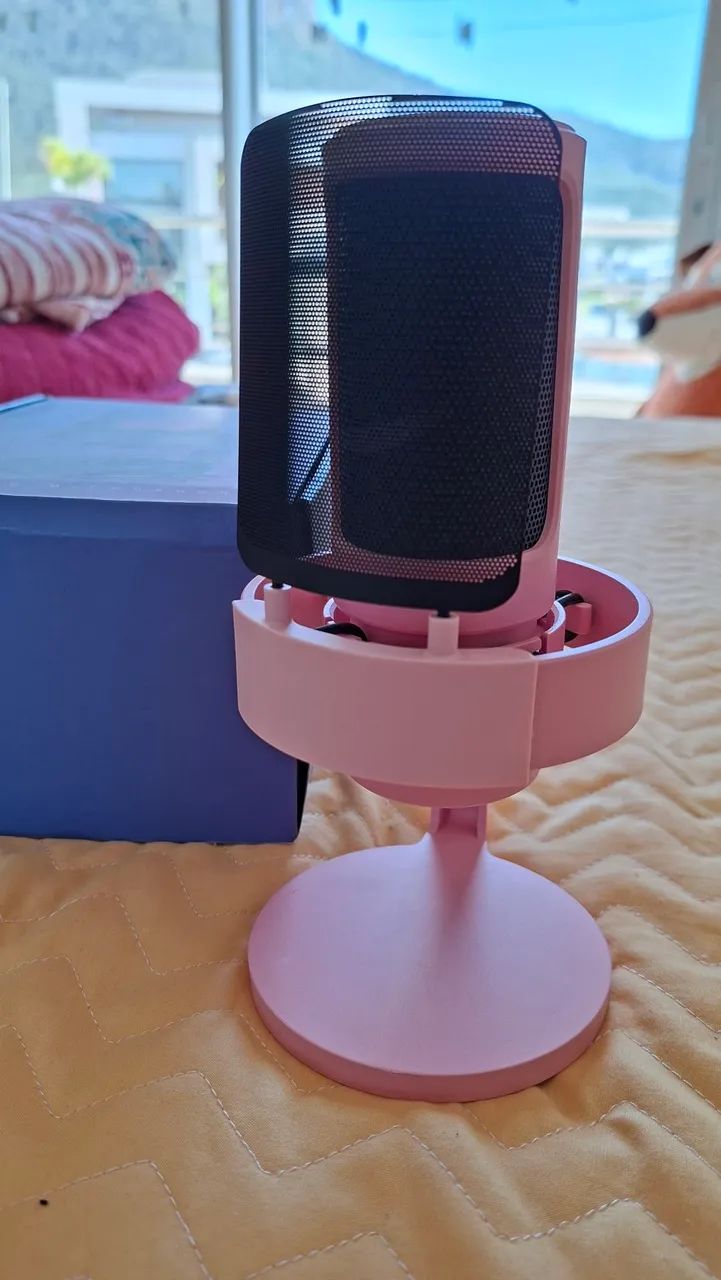 Kit Stream | Microfone Fifine A8 + Webcam Full HD + Braço Articulado - Foto 2