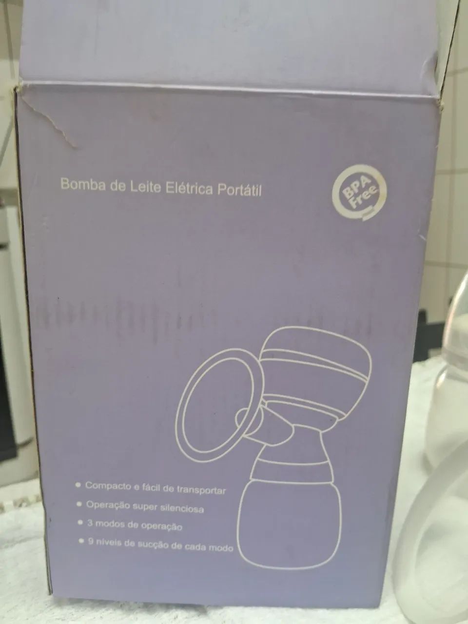 Bomba de leite elétrica portátil  - Foto 4