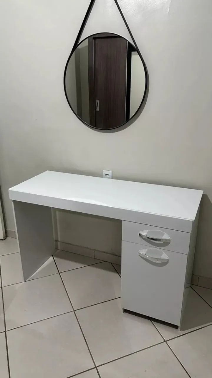 Mesa Escrivaninha 1,20m NOVA - Foto 5