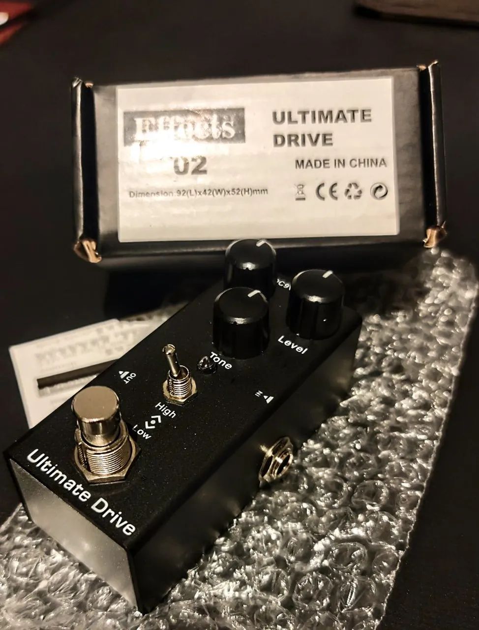 Pedal ultimate drive novíssimo clone OCD - Instrumentos musicais