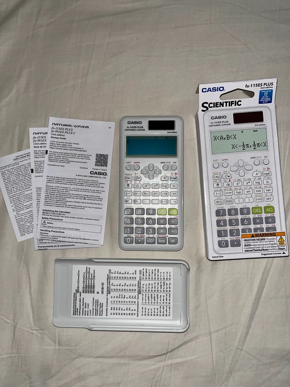 Calculadora científica Casio FX-115ES Plus Branca - Foto 2