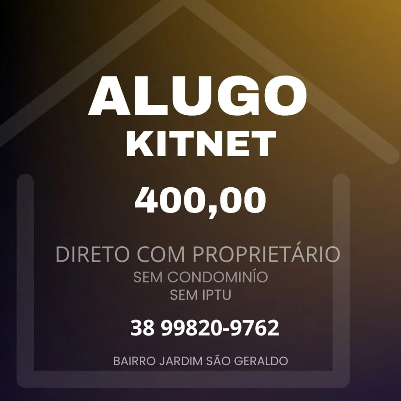Alugo kitnetes