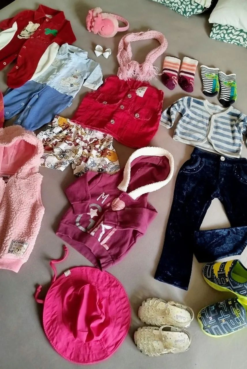 Combo roupa infantil (6m / 1 ano) - Foto 5