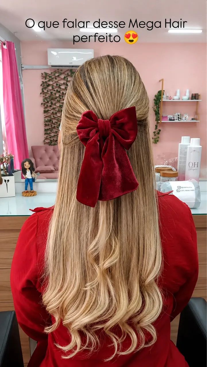 70 gramas de Cabelo LOIRO HUMANO