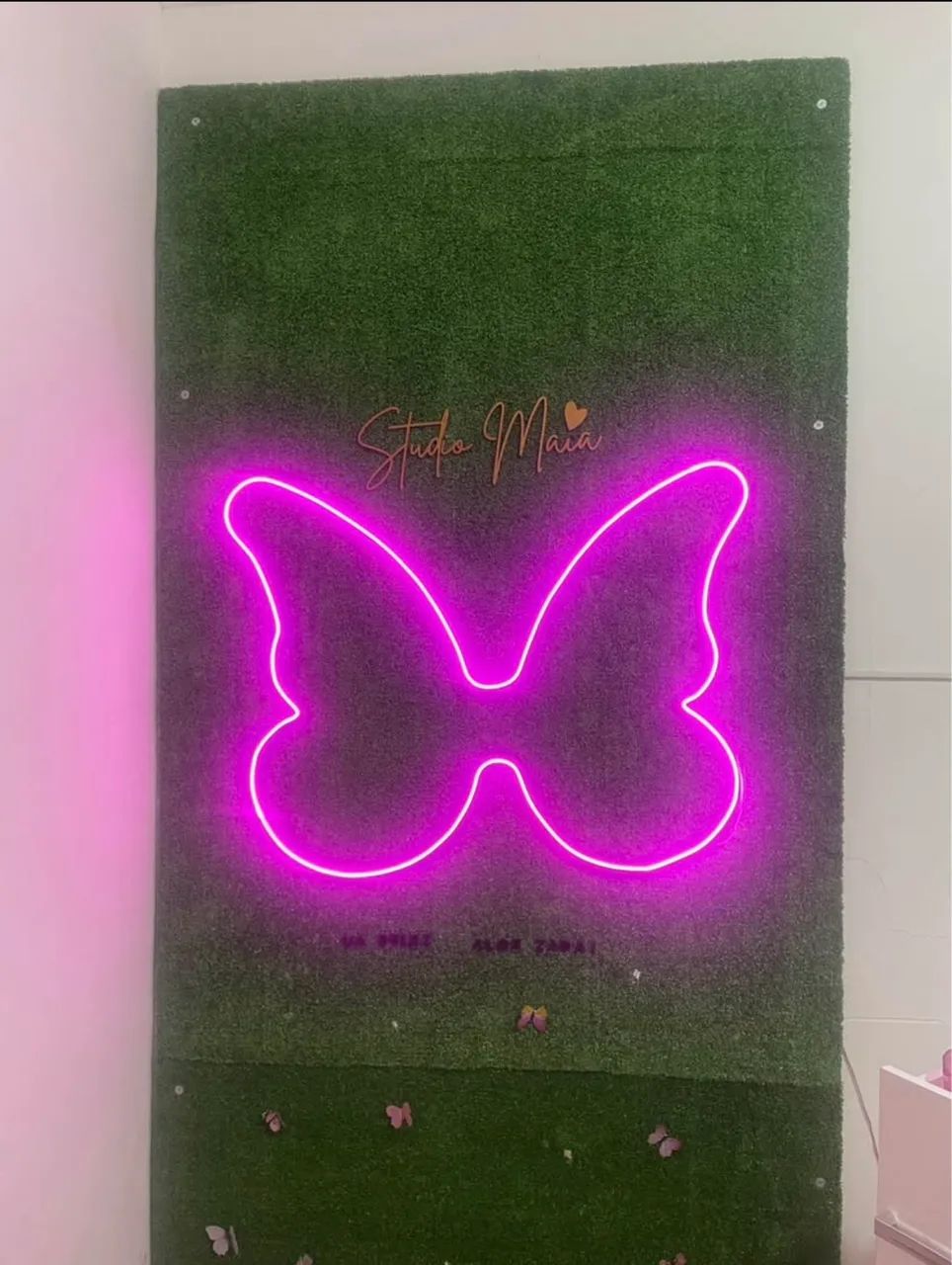 Painel verde
