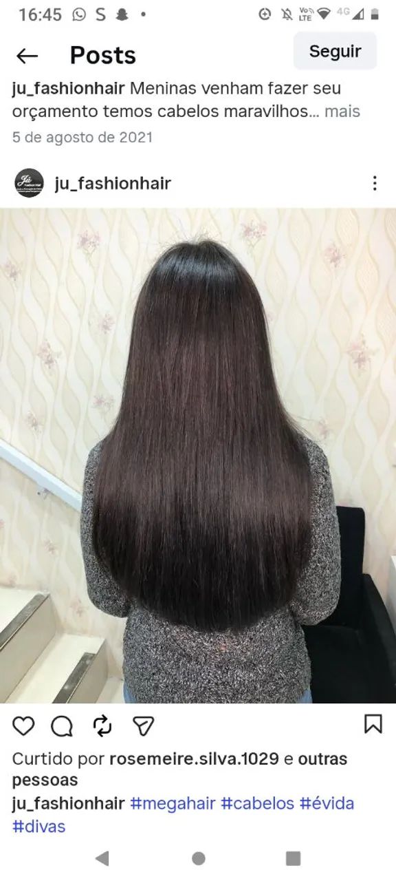 Modelos para portfólio colocação de mega hair  - Foto 4