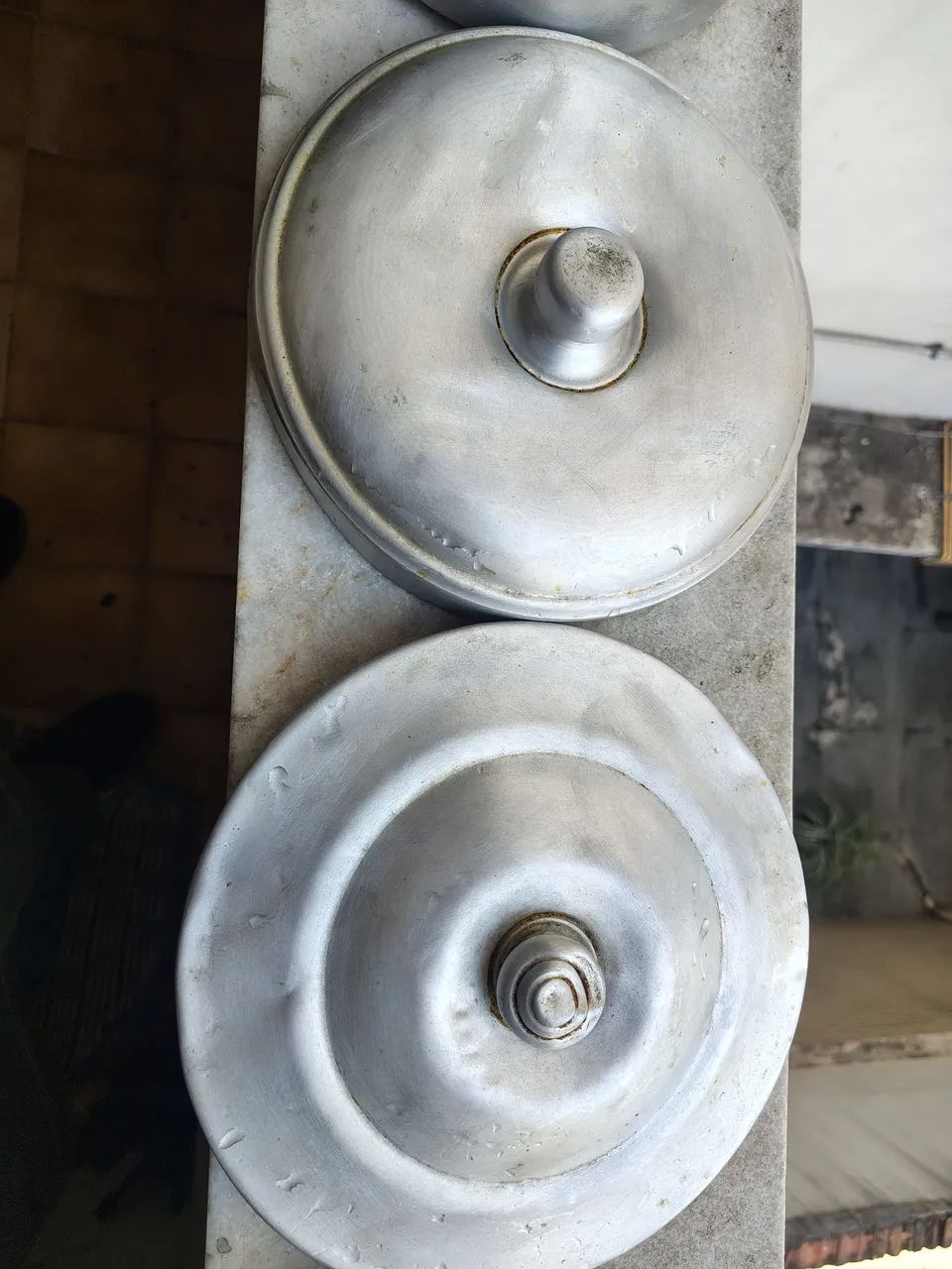 2 Latas de mantimento antigas em alumínio 1980 - Foto 4