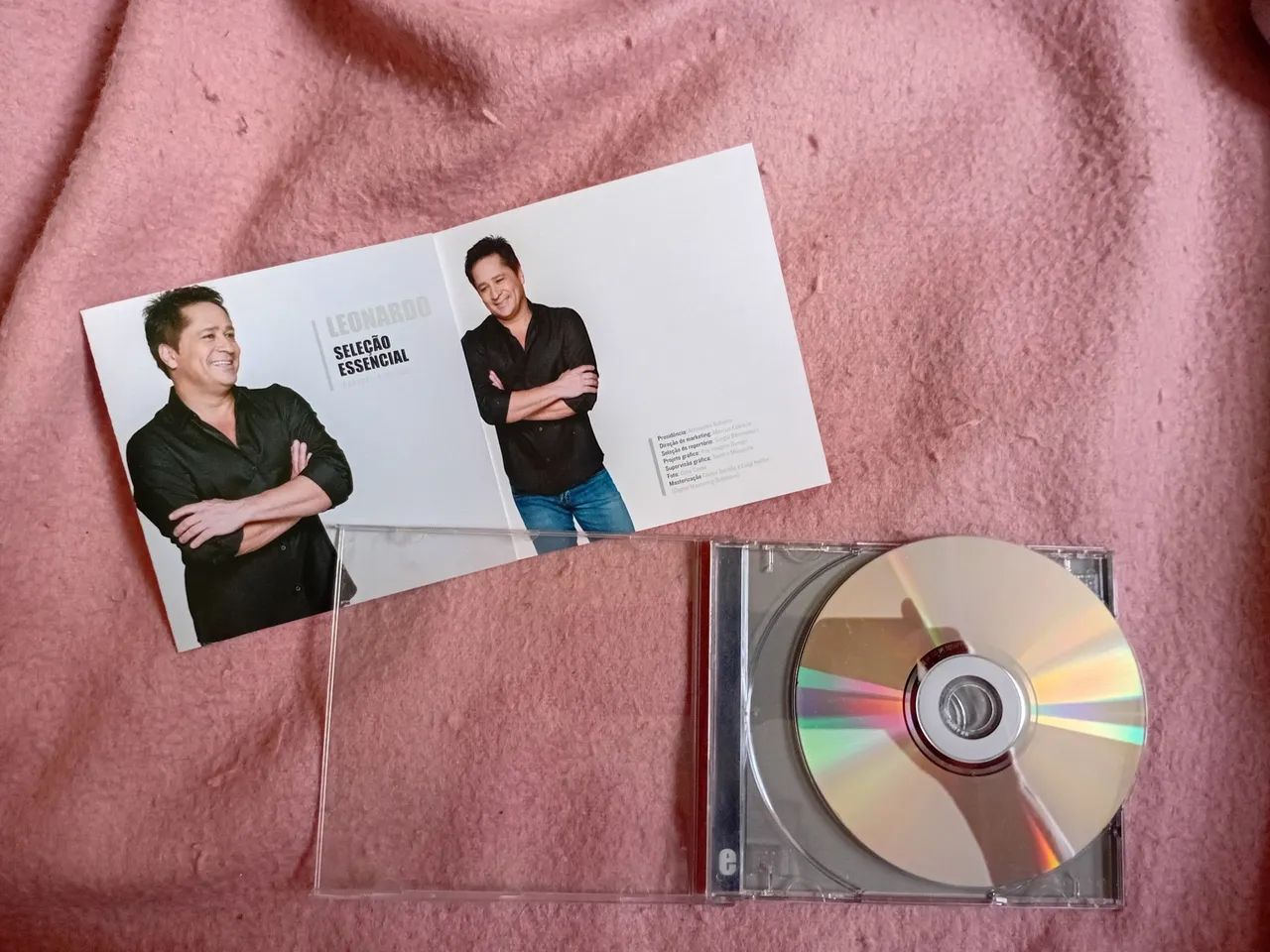 CD original Leonardo - Seleção Essencial - CDs, DVDs etc - Piedade