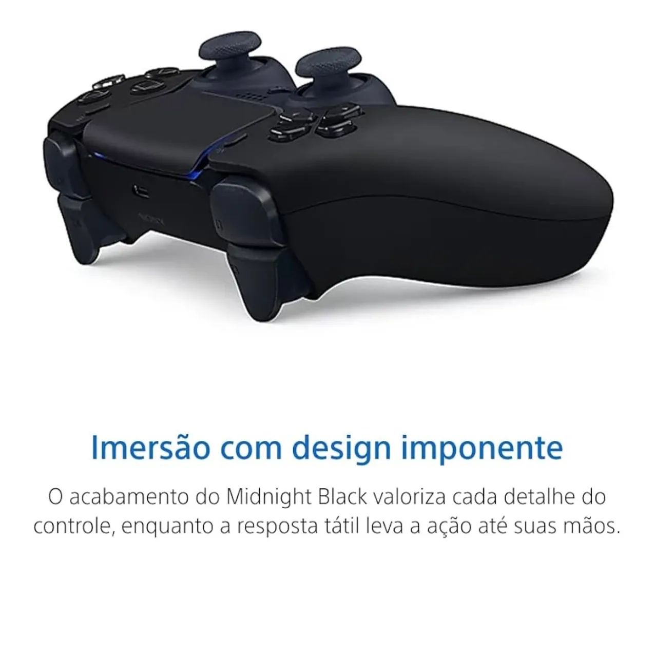 PS5 CONTROLE DUALSENSE PRETO  - Foto 3