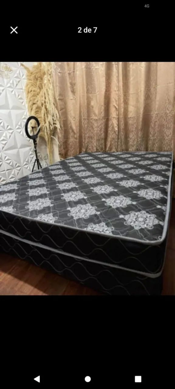Cama box na promoção  - Foto 5
