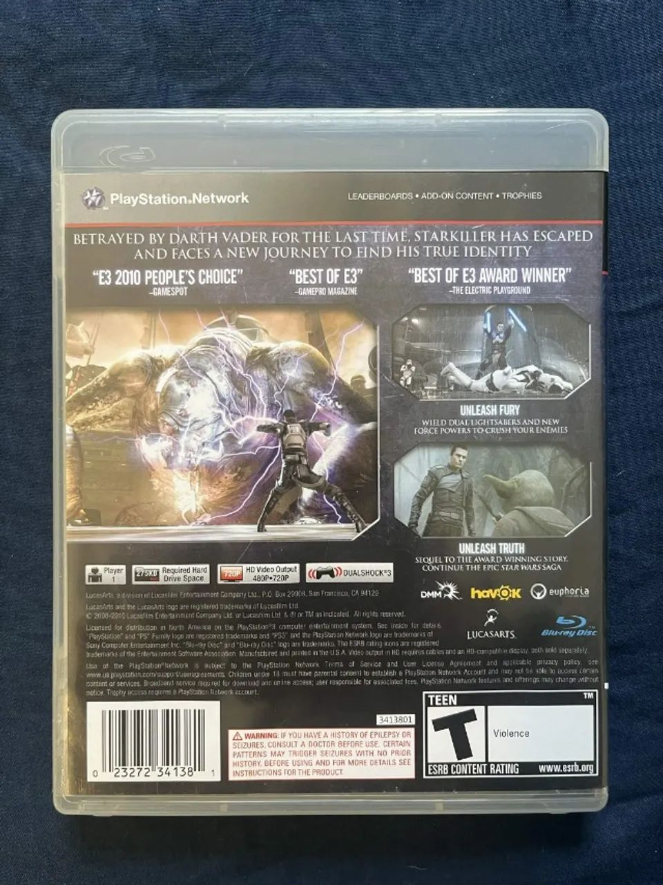 Star Wars the Force Unleashed 2 PS3 - Foto 2