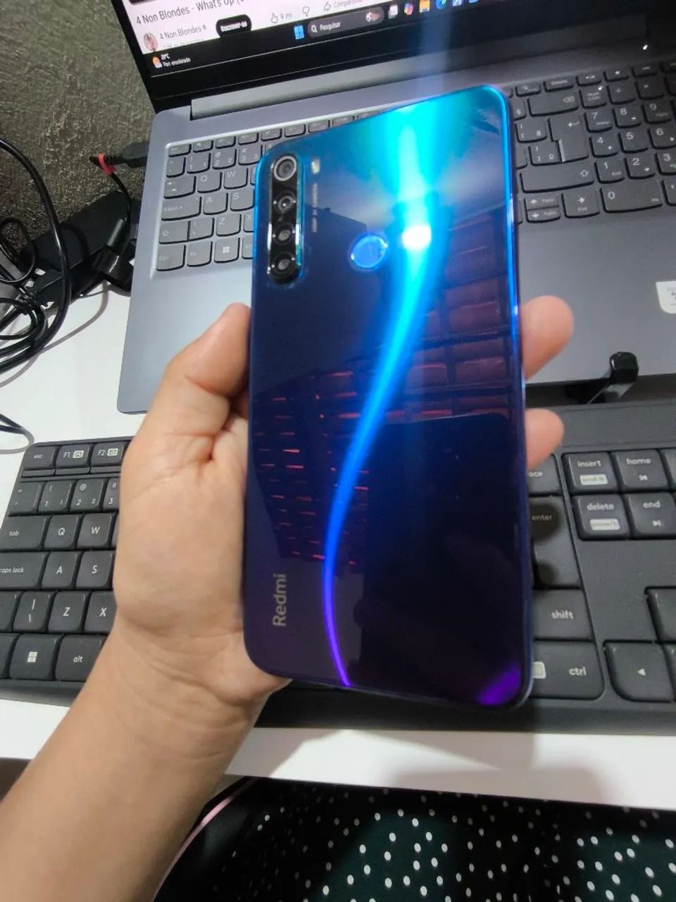 Redmi Note 8 Azul 64 gb - Foto 3