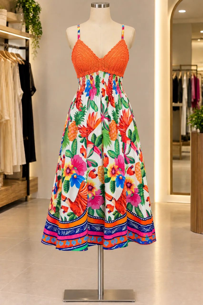 Vestidos Lisos e Estampados - Foto 5