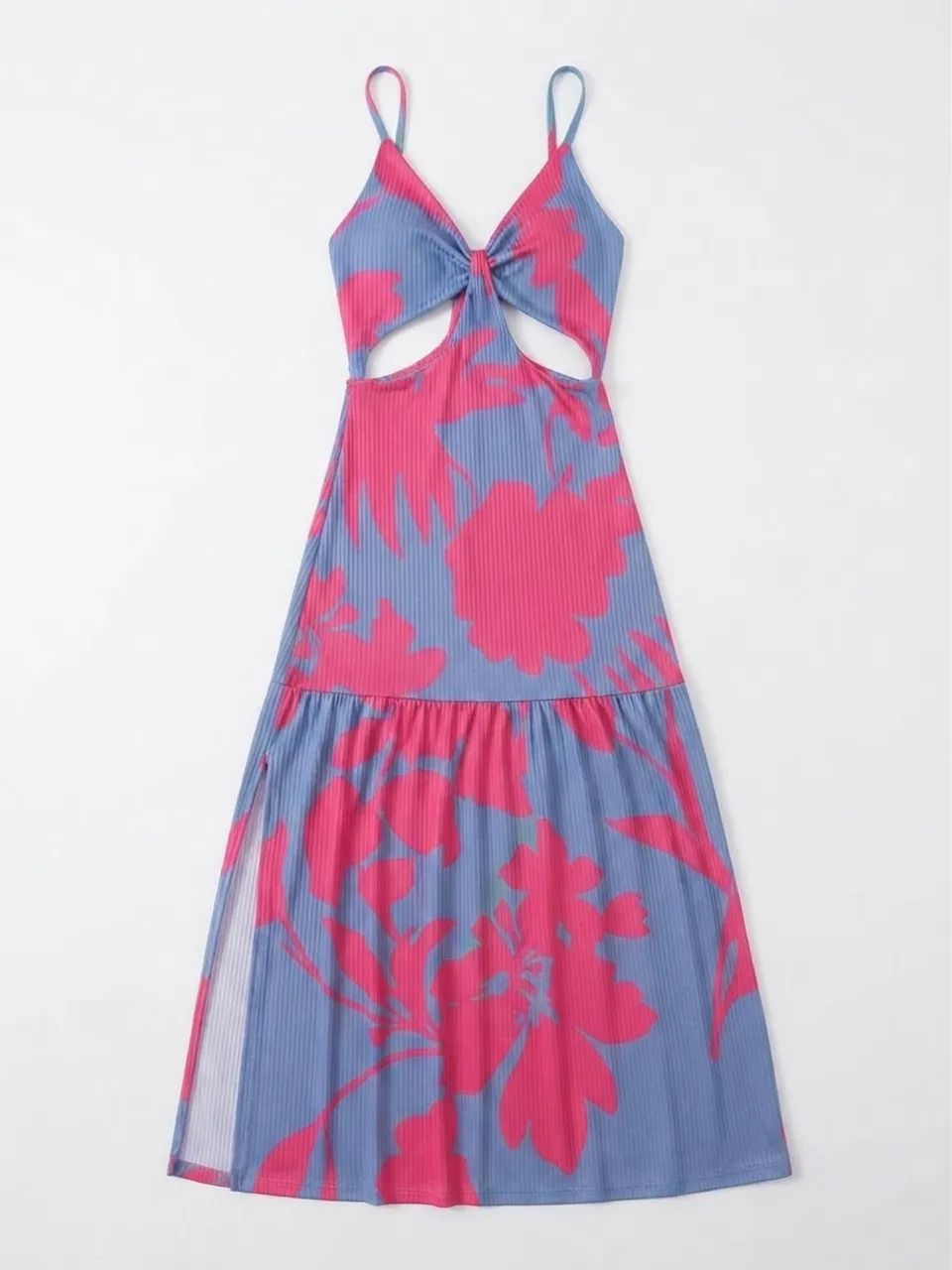 Vendo Vestido florido TAM M - Foto 2