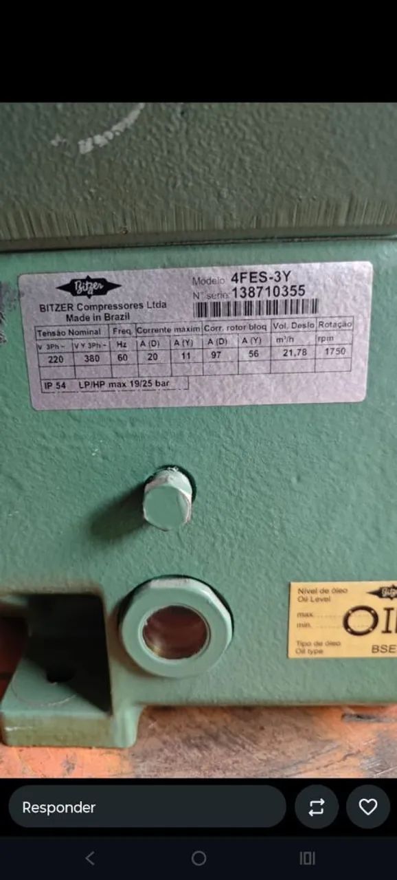 Motor bitzer refrigeração - Foto 5