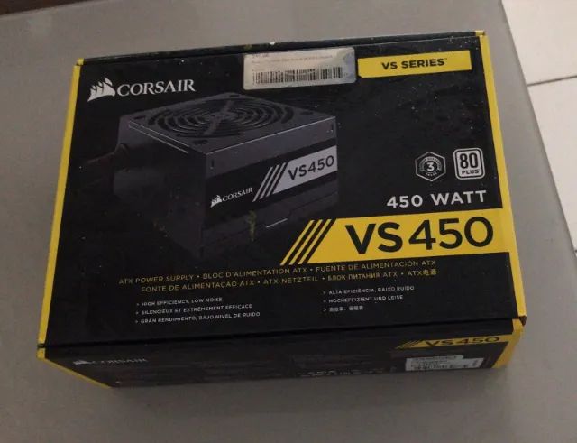 fonte Corsair 80plus VS450 (ATX)