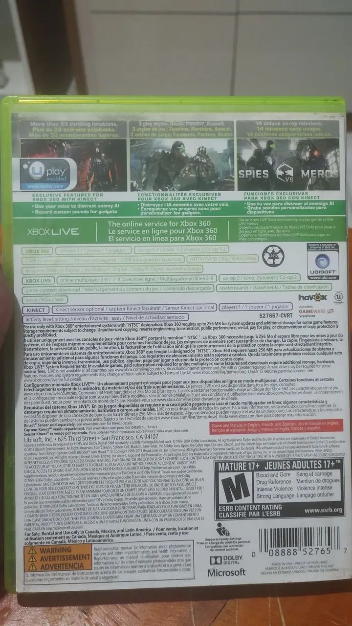Splinter Cell blacklist Xbox 360 - Foto 3