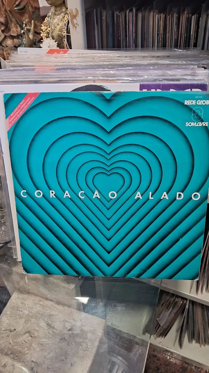 Lp Coração Alado em perfeito estado de conservação 