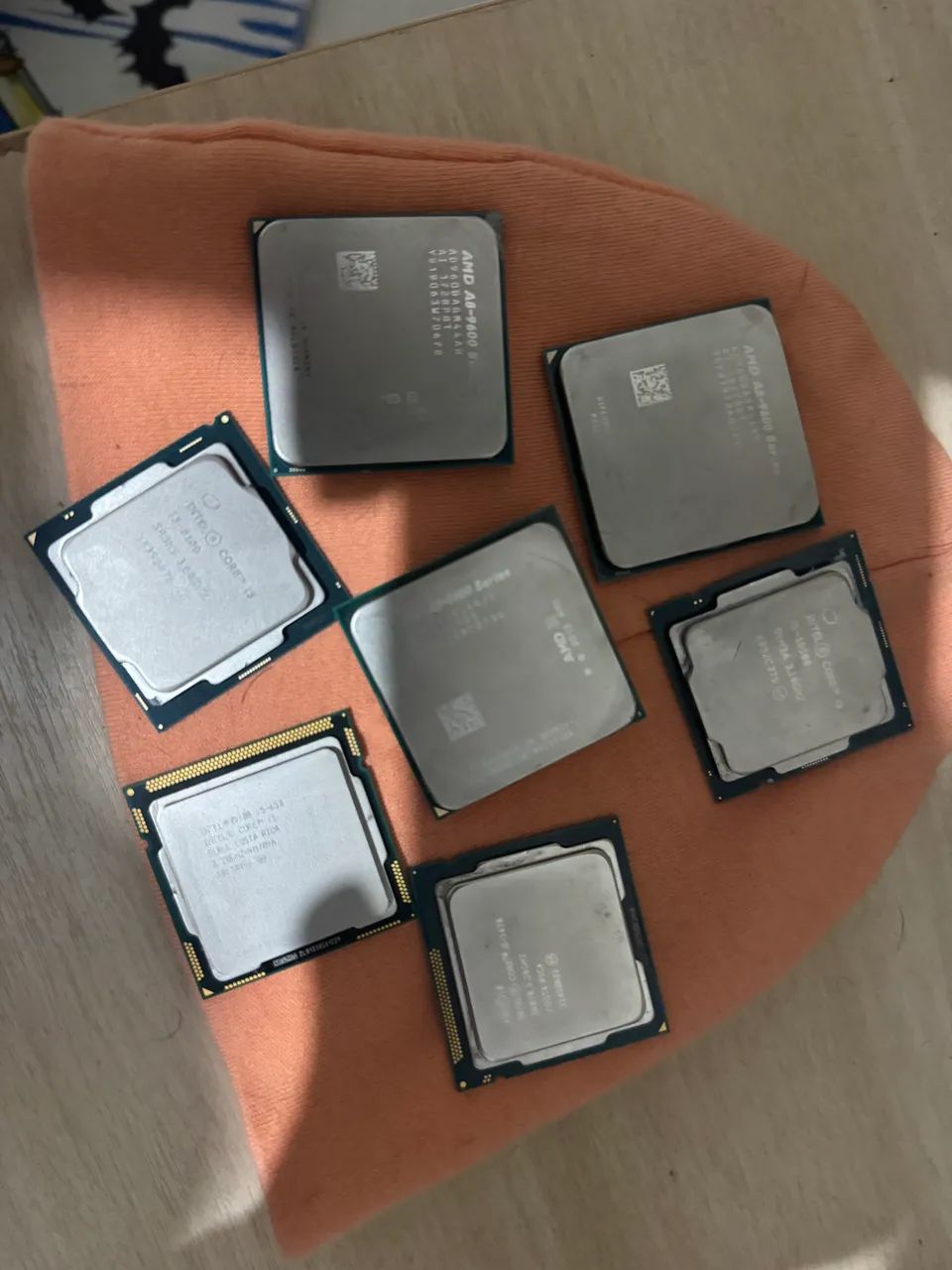 Kit Com 7 Processadores Intel E AMD (i5 10ª, i3 8ª, AM4 e Outros) - Vendo Lote Ou Avulso - Foto 2
